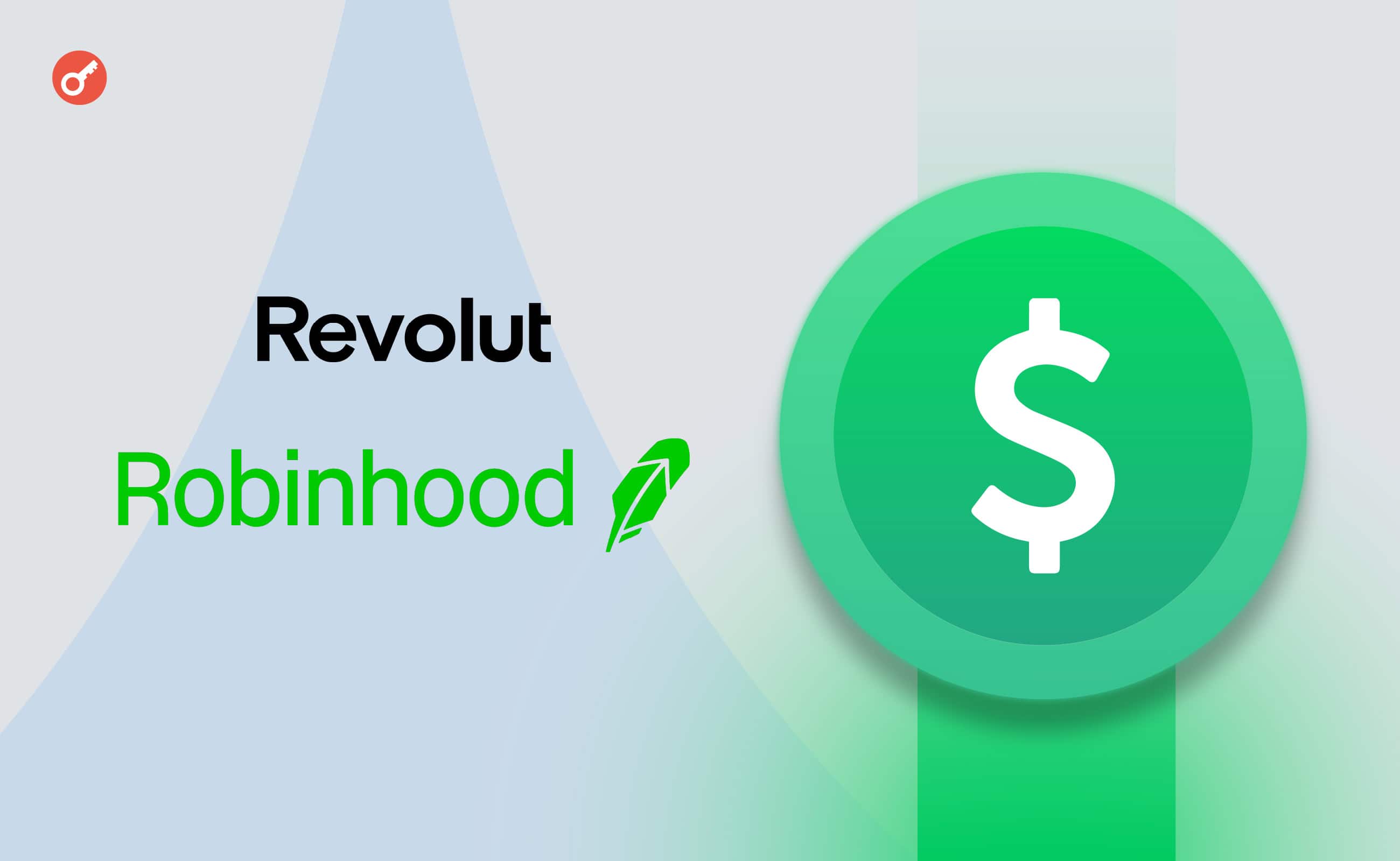 Bloomberg: Robinhood та Revolut розглядають можливість запуску власних стейблкоїнів. Головний колаж новини.