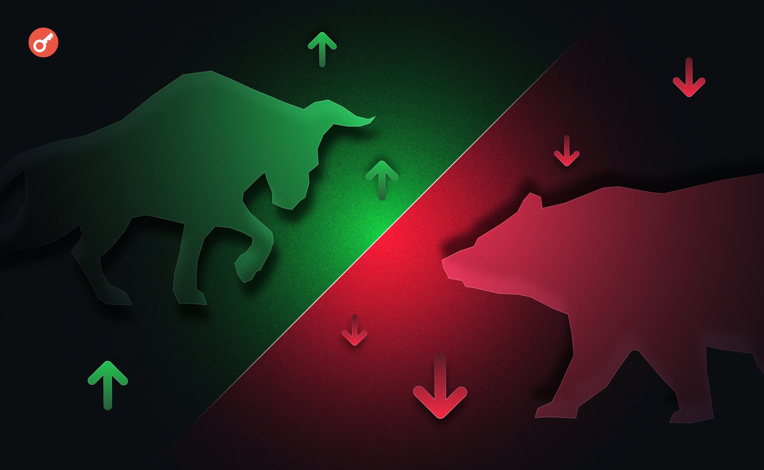 Bulls or Bears: Who Will Lead the Crypto Market in the Near Future? Заглавный коллаж статьи.