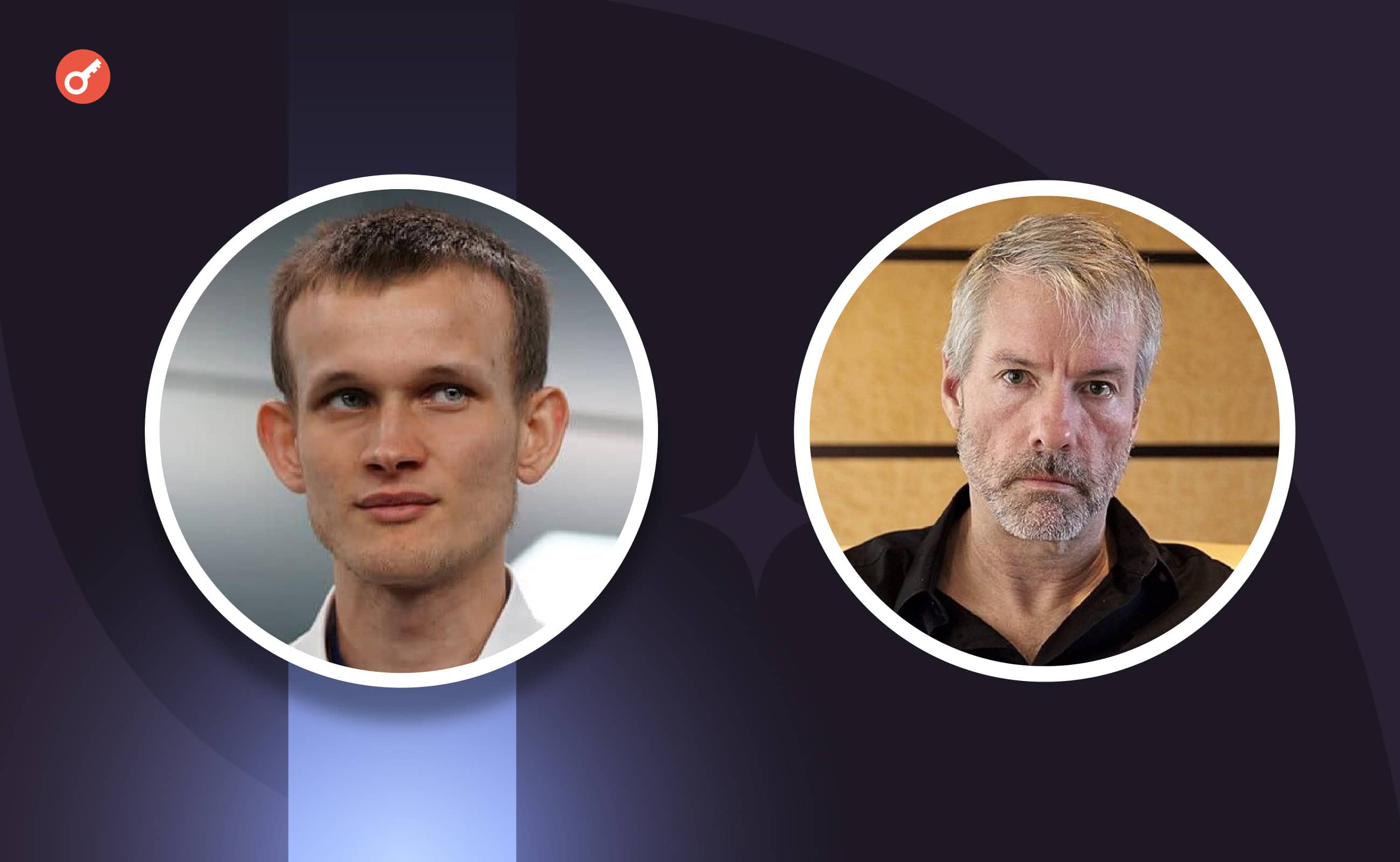 Vitalik Buterin skrytykował Michaela Saylora i nazwał jego słowa “szaleństwem”. Główny kolaż wiadomości.