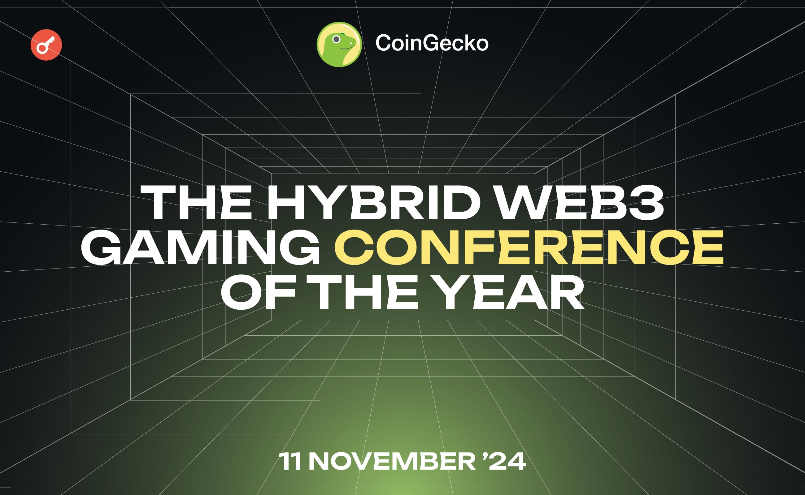 Команда проекта CoinGecko раскрыла подробности про конференцию GeckoCon: Web3 Games Unleashed. Заглавный коллаж новости.