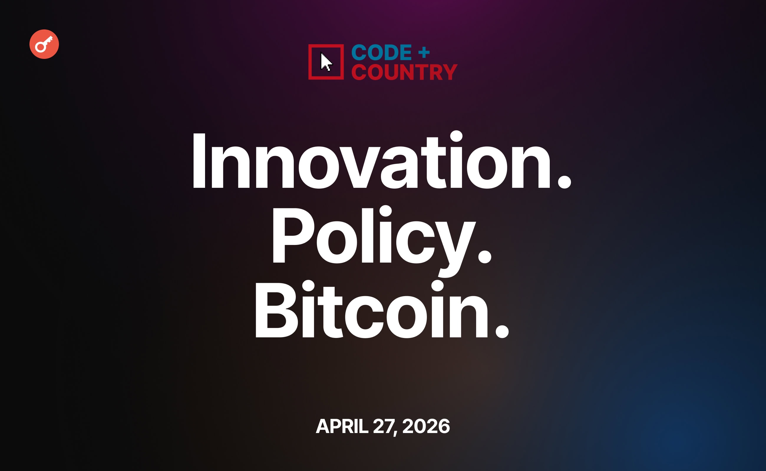 В апреле состоится форум Code & Country от Bitcoin Conference